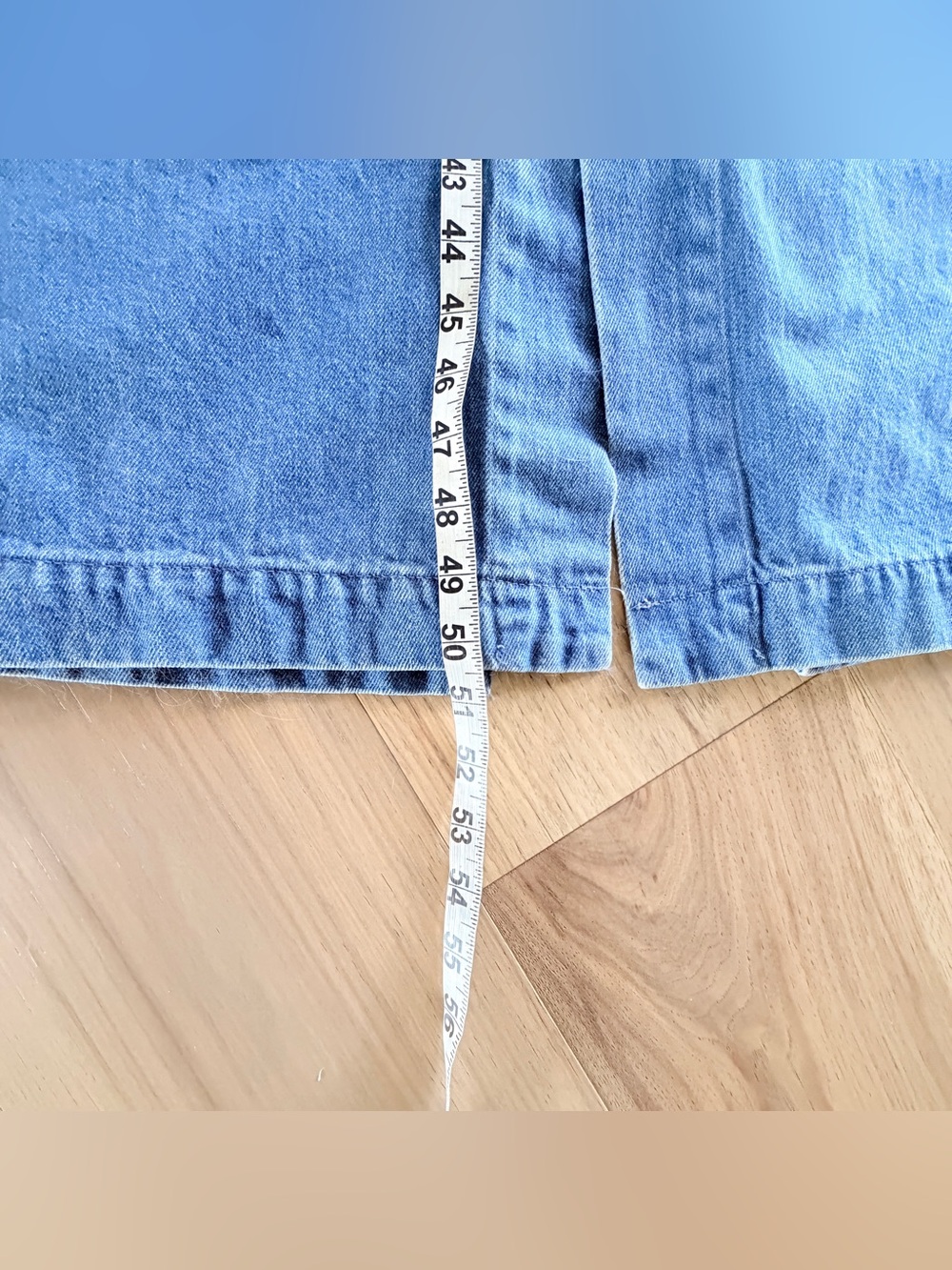Vintage 80s Levi’s Long Denim Duster Long Coat Western Ranch Chore Jacket Ranch - Picture 15 of 15